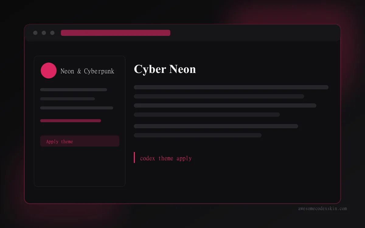 Cyber Neon preview
